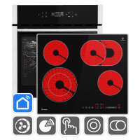 Forno e Piano Cottura Elettrico SET8313HCCH59AL