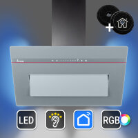 Cappa aspirante 80cm grigio opaco PLOOM8005G...
