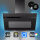 Cappa aspirante 80cm nero opaco PLOOM8005S Illuminazione ambientale RGBW