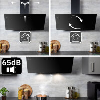Cappa aspirante 90cm TRIO9025S