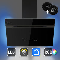 Cappa aspirante 80cm AURORA8005FB Illuminazione...