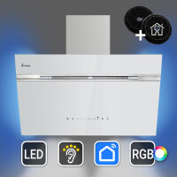 Cappa aspirante 80cm AURORA8005WED Illuminazione...