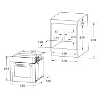 Forno Cucina elettrica EB8016ED