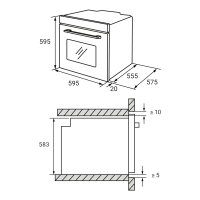 Forno e Piano Cottura Induzione SET8810IH592FZ
