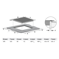 Forno e Piano Cottura Induzione SET8013IH592FZ