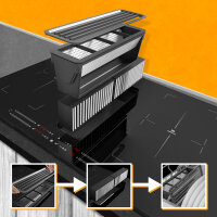 Piano Cottura Induzione autosufficiente IND800DRAFT