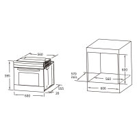 Forno e Piano Cottura Induzione SET8805IH859RL