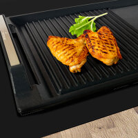 BBQ20 Piastra grill Piastra grill per piani di cottura a induzione 20x36
