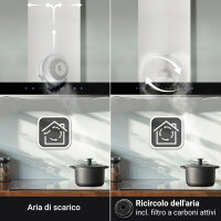 Cappa aspirante 60cm FLAT6006ED