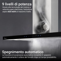 Cappa aspirante 90cm FLAT9006ED