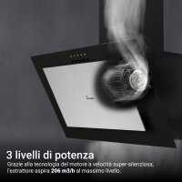 Cappa aspirante 60cm VTH601ED