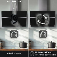 Cooker hood 80cm HERMES8005S