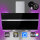Cooker hood 90cm HERMES9005SM RGBW ambient lighting