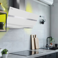 Cappa aspirante 90cm HERMES8005WM Illuminazione ambientale RGBW