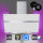 Cappa aspirante 90cm HERMES8005WM Illuminazione ambientale RGBW