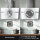 Cappa aspirante 90cm HERMES8005WM Illuminazione ambientale RGBW