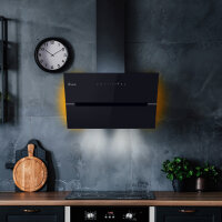 Cooker hood 60cm ECCO6005SM RGBW ambient lighting