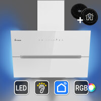 Cappa Aspirante 90?cm ECCO6005WM con Illuminazione...