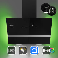 Cappa aspirante 60cm EASY6005SM Illuminazione ambientale...