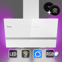 Cappa Aspirante 90?cm EASY8005WM con Illuminazione...