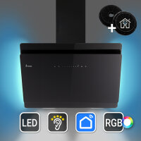 Cappa aspirante 80cm SOLO8005SM Illuminazione ambientale...